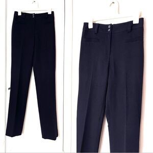 Per Se wool trousers dress pants in blue